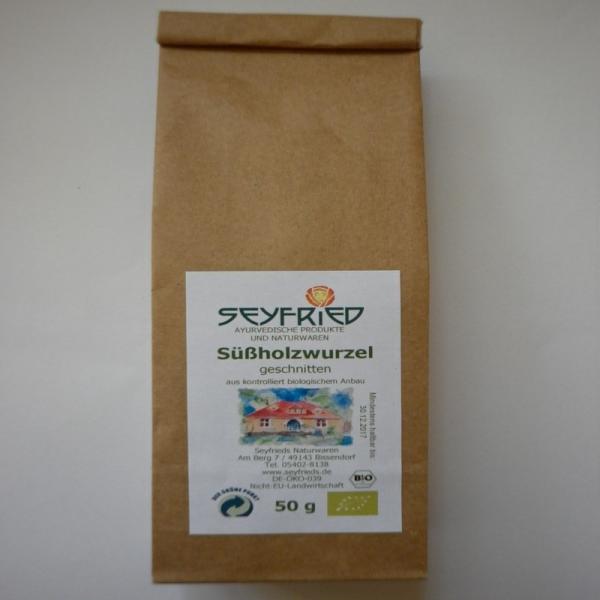 Süßholzwurzel geschnitten, fein