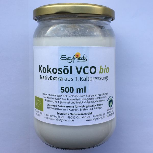 Kokosöl NativExtra 1.Kaltpressung VCO