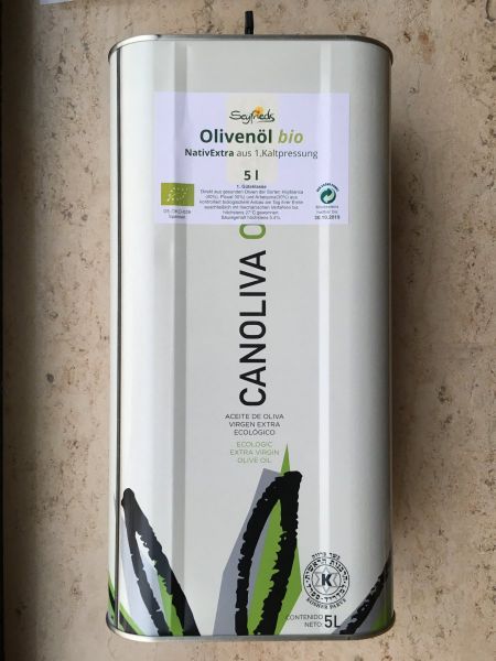 Olivenöl NativExtra 1.Kaltpressung 1.Güteklasse