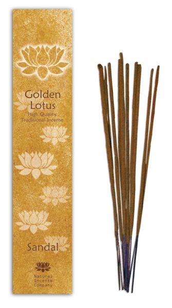 Sandal - Golden Lotus Incense 10 Stk