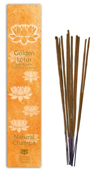 Natural Champa - Golden Lotus Incense 10 Stk