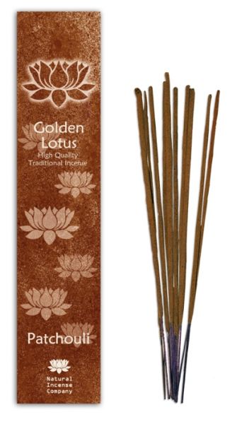 Patchouli - Golden Lotus Incense 10 Stk