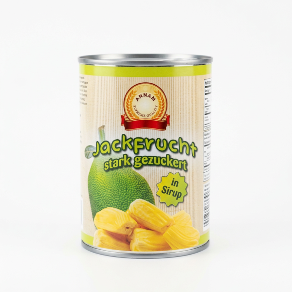 Annam Süße Jackfruit in Sirup 565g – Reife Jackfrucht in Dose | Vegan & Glutenfrei