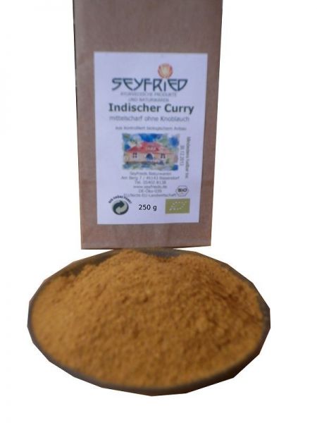 Indischer Curry mittelscharf