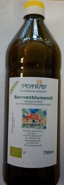 Sonnenblumenöl kaltgepresst