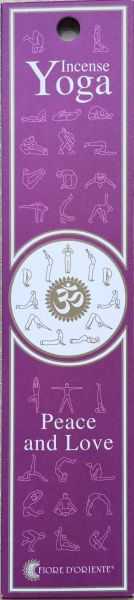 Peace & Love Yoga Incense 10 Stk