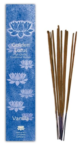 Vanilla - Golden Lotus Incense 10 Stk